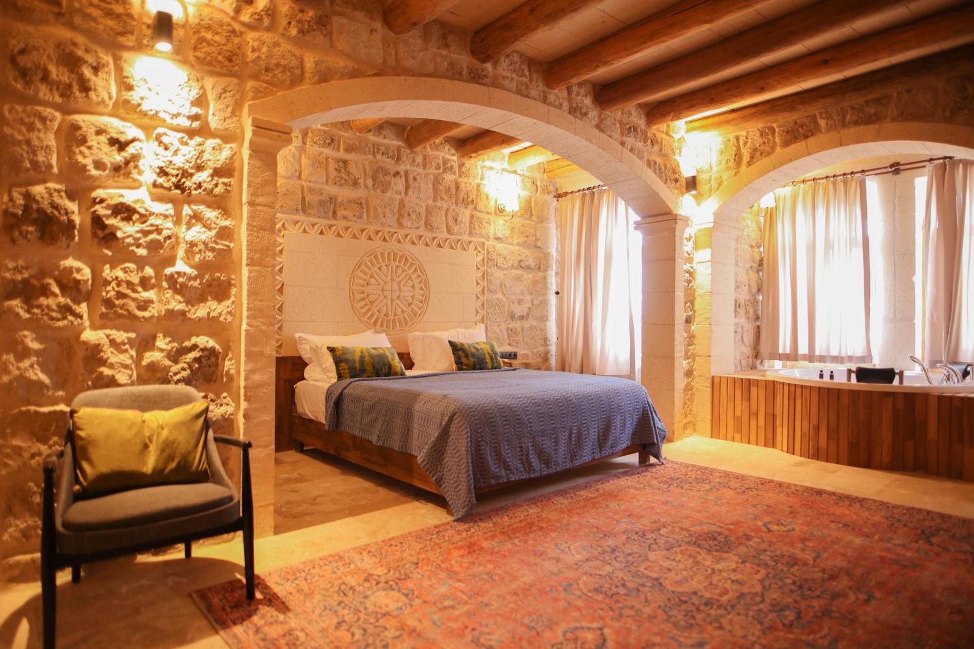 Cappadocia Vita Cave Hotel 于尔居普 外观 照片