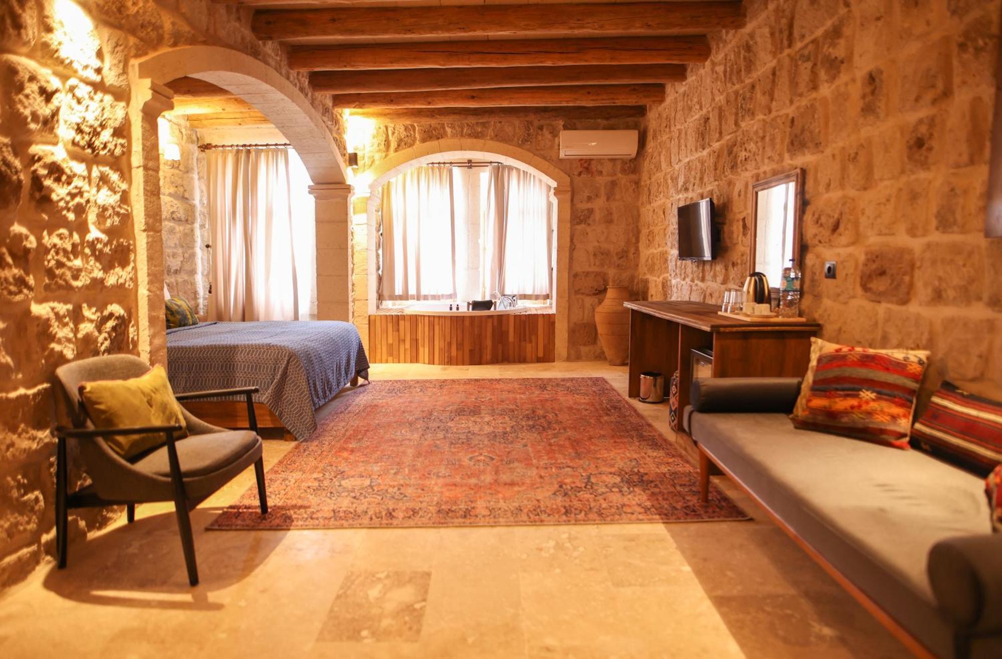 Cappadocia Vita Cave Hotel 于尔居普 外观 照片